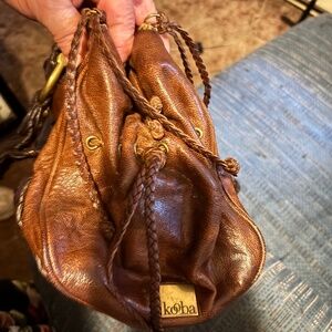 Vintage Kooba Handcrafted leather Handbag